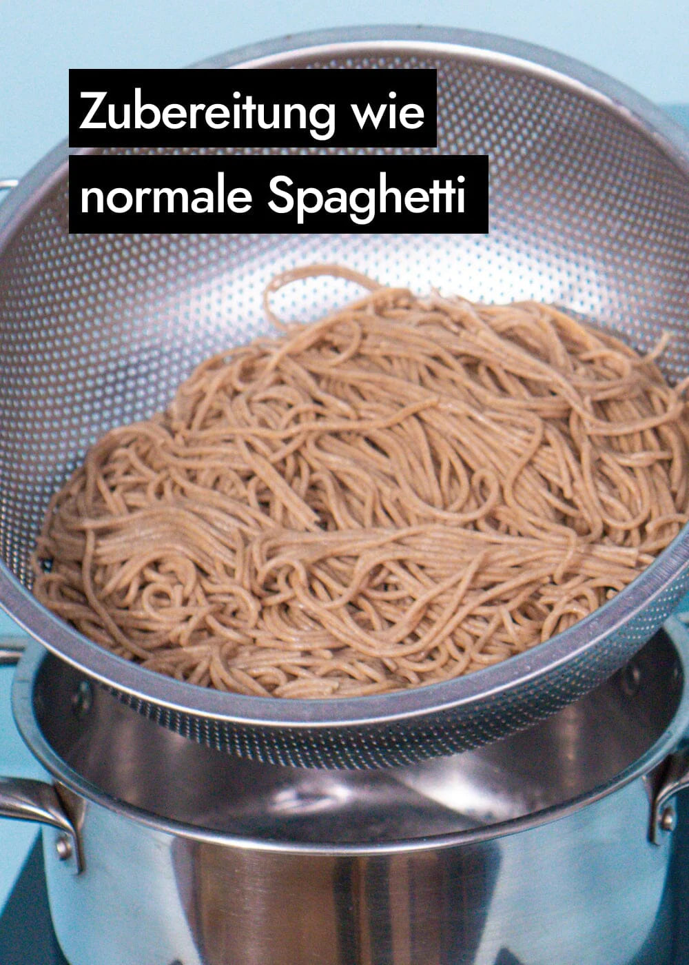 Spaghetti aus gekeimten Sprossen