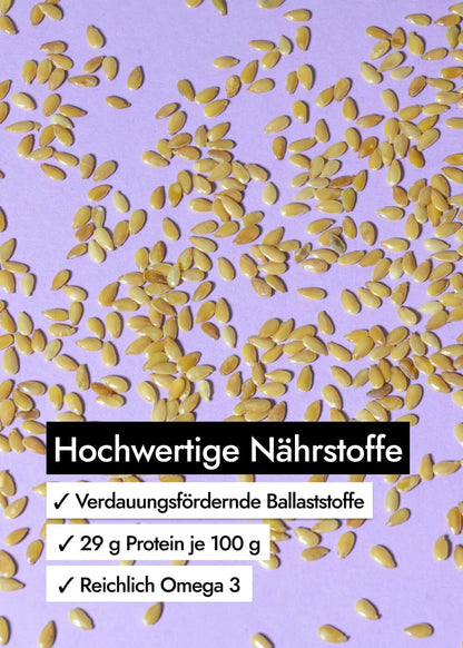 Goldene Bio Leinsamen, 850g