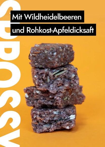 Wildheidelbeer Sprossen-Riegel