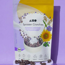 Wildheidelbeer-Sprossen Crunchies aus Buchweizen