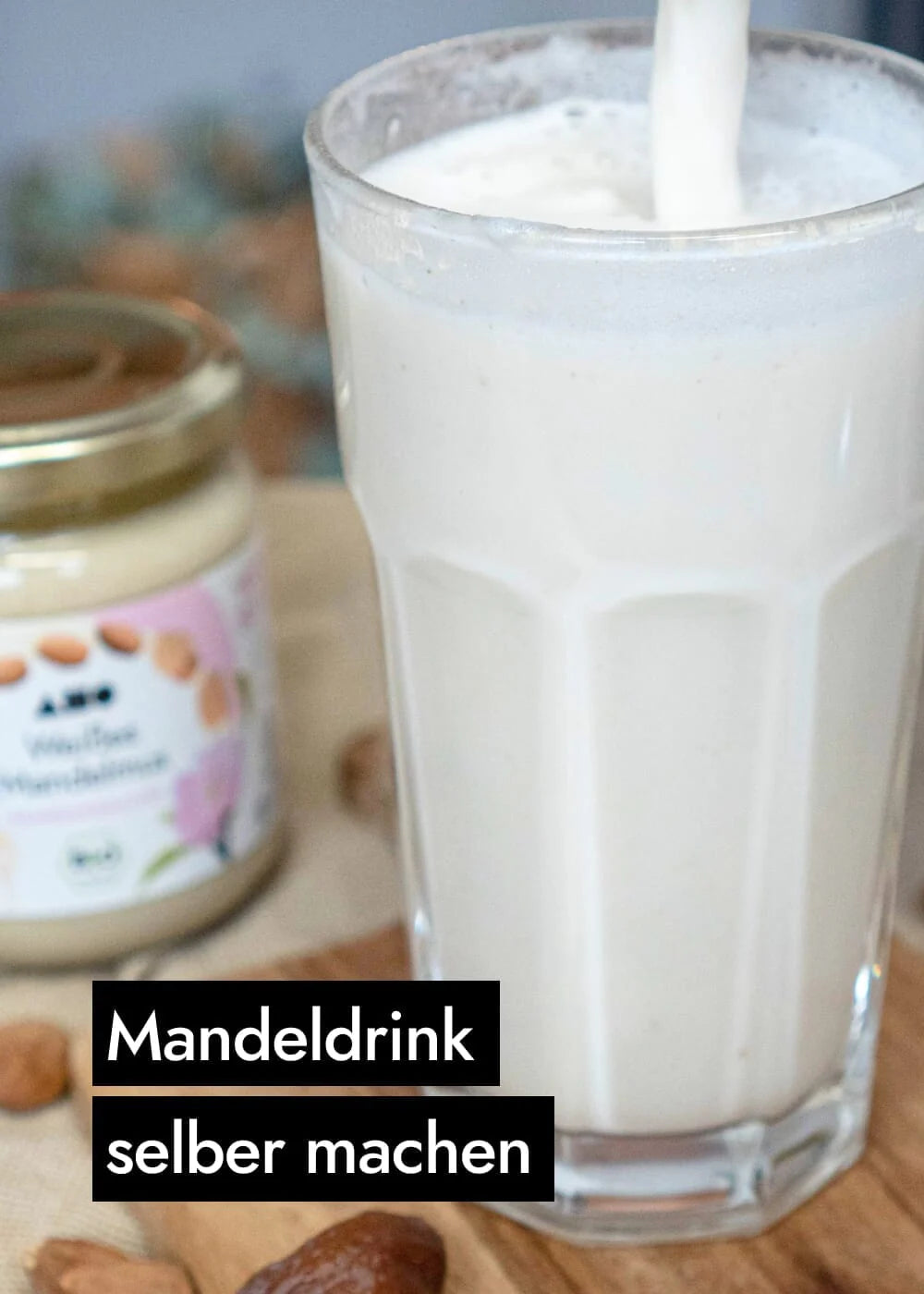 Weißes Mandelmus (Rohkost Qualität!)
