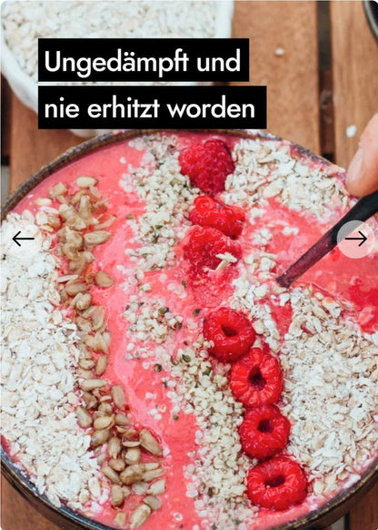 Gekeimte Bio Haferflocken (Rohkost)